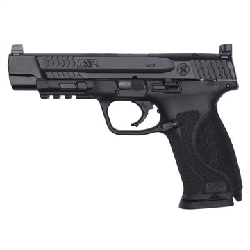 Picture of S&W LE M&P9 M2.0 Handgun 9mm Luger 17rd Magazine 5" Barrel Optic Ready No Thumb Safety-USED 12661U
