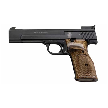 Picture of S&W M41 Handgun .22 LR 10rd Magazine 5.5" Barrel Adj Sight Wood Grips-DEMO 130511U