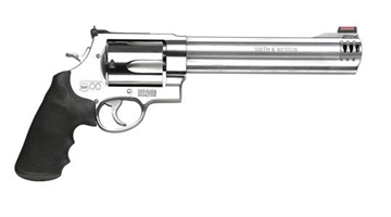 Picture of S&W M500 Handgun .500 S&W MAG 5rd Capacity 8.38" Ported Barrel Satin Stainless Finish - USED 163501U