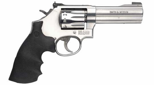 Picture of S&W M617 Handgun .22 LR 10rd Capacity 4" Barrel Stainless Satin Steel Finish - USED 160584U