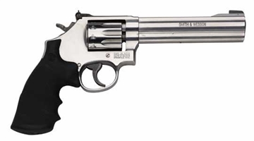 Picture of S&W M617 Handgun .22 LR 10rd Capacity 6" Barrel Stainless Satin Steel Finish - Demo 160578U