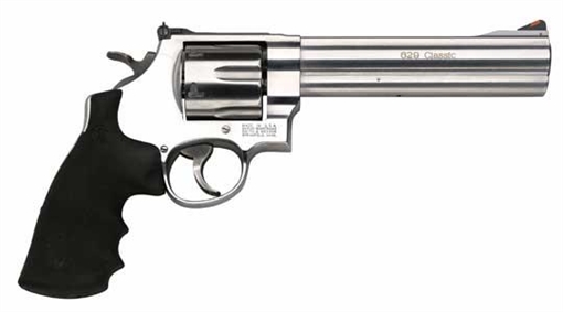 Picture of S&W M629 Handgun .44 Rem Mag 6rd Capacity 6.5" Barrel Stainless Finish - USED 163638U