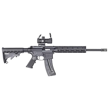Picture of S&W M&P 15-22 Sport Rifle .22LR 25rd Magazine 16.5" Barrel with MP-100 M&P Red/Green Dot Optic USED 12722U