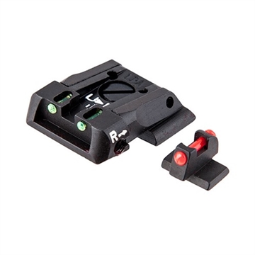 Picture of L.P.A. Sights S&W M&P FIBER OPTIC ADJUSTABLE SIGHT SET SPF02SW18