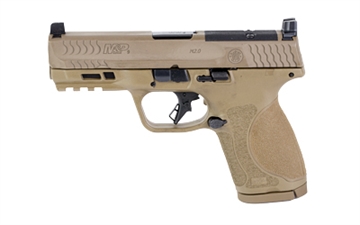 Picture of SMITH AND WESSON M&P9 M2.0 CMPT OR NTS FDE 13572