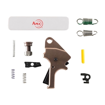 Picture of Apex Tactical Specialties Inc S&W M&P M2.0 FDE FLAT FACED FORWARD SET TRIGGER KIT 100-159