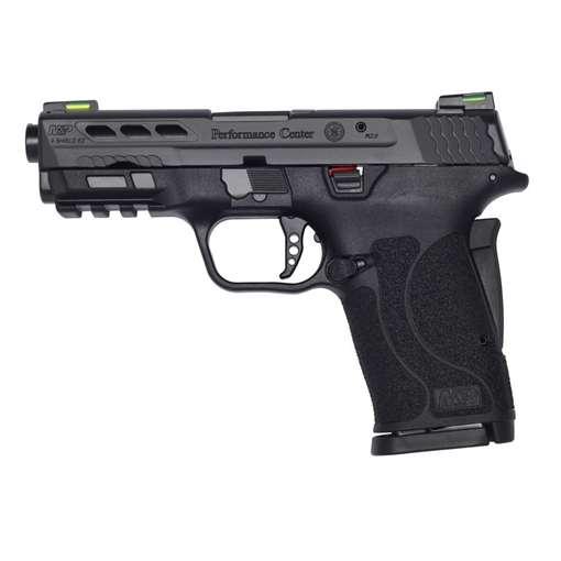 Picture of S&W M&P Shield EZ Performance Center 9mm Luger 8rd Magazine 3.83 Ported Barrel No Thumb Safety w/Cleaning Kit USED 13224U