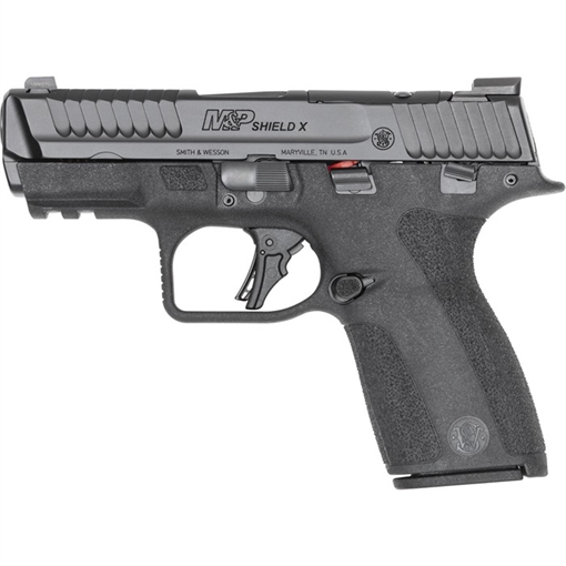 Picture of Smith & Wesson M&P9 Shield X Handgun 9mm Luger 10rd Magazines(2) 3.6" Barrel Optic Ready Thumb Safety CA Compliant 14459