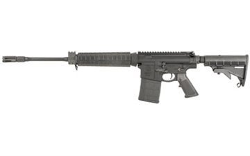 Picture of Smith & Wesson Law Enf M&P 10, Semi-Automatic Rifle, 308 Winchester, 18" Threaded Barrel, Black Finish, 6 Position Collapsible Stock, 20 Rounds, 1 Magazine 311308 022188150933
