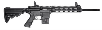 Picture of Smith & Wesson M&P15-22 Performance Center Sport *MA,MD,NJ Compliant 22 LR Caliber with 10+1 Capacity, 18" Barrel, Matte Black Metal Finish & Fixed Vltor Black Synthetic Stock Right Hand 11507