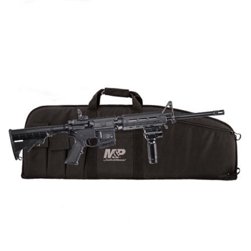 Picture of S&W M&P15 Sport II Rifle w/Case and Vertical Grip Light 5.56mm Nato/.223 Rem 10rd Magazine 16" Barrel USED 13061U