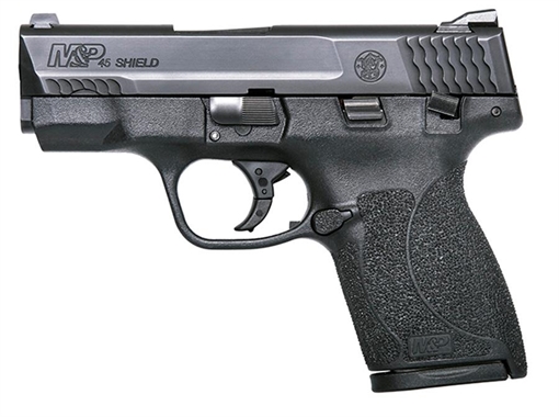 Picture of S&W M&P45 Shield Handgun .45 ACP 6rd Magazines 3.3" Barrel Thumb Safety -USED 180022U