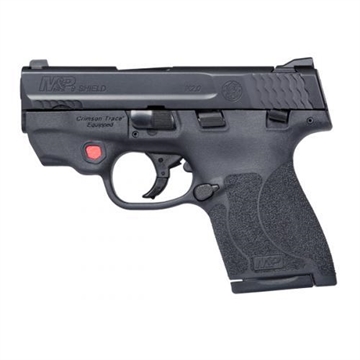 Picture of S&W M&P9 Shield M2.0 Crimson Trace Laser Handgun 9mm Luger 7rd Magazine Thumb Safety - USED 11671U