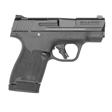 Picture of S&W M&P9 Shield Plus Handgun 9mm Luger 10rd Magazine 3.1" Barrel Manual Safety Black-USED 13246U
