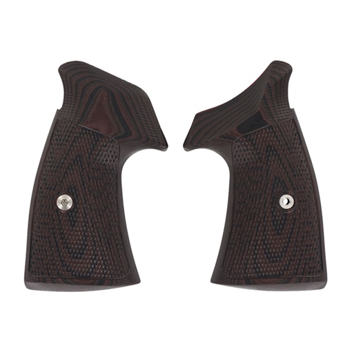 Picture of Vz Grips S&W N-FRAME, TAC DIAMOND, SQUARE BUTT, BLACK CHERRY NF-TD-C-SQ