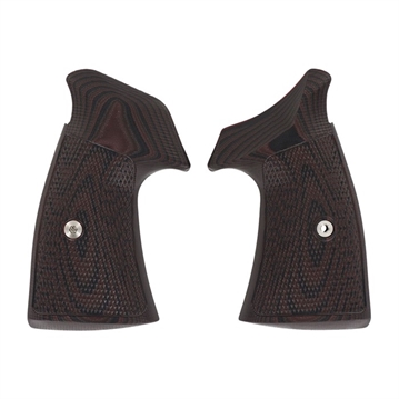 Picture of Vz Grips S&W N-FRAME, TAC DIAMOND, SQUARE BUTT, BLACK CHERRY NF-TD-C-SQ