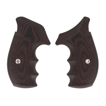 Picture of Vz Grips S&W N-FRAME, TAC DIAMOND, ROUND BUTT, BLACK CHERRY NF-TD-C-RB