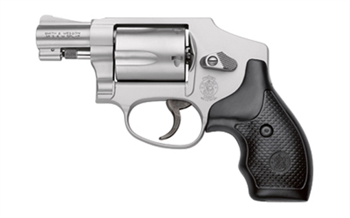 Picture of Smith & Wesson Model 642 Performance Center, Pro Series, Double Action Only, Metal Frame Revolver, J-Frame, 38 Special +P, 1.88" Barrel, Aluminum Alloy, Matte Finish, Silver, Rubber Grips, Fixed Sights, 5 Rounds, Moon Clip 178042 022188780420