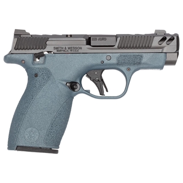 Picture of S&W PC Bodyguard 2.0 Blue Titanium Carry Comp Handgun .380 Auto 10rd Magazines(2) 3.1? Ported Barrel Chamber Indicator Manual Safety CA Compliant 14883