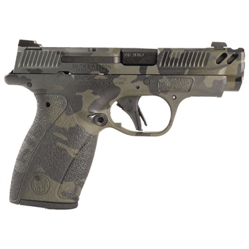 Picture of S&W PC Bodyguard 2.0 Carry Comp Handgun .380 Auto 10(1)&12(1)rd Magazines 3.1? Ported Barrel No Manual Safety Multi Camo Finish 14848