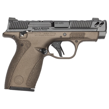 Picture of S&W PC Bodyguard 2.0 Midnight Bronze Carry Comp Handgun .380 Auto 10(1)&12(1)rd Magazines 3.1" Comp Barrel Thumb Safety 14846