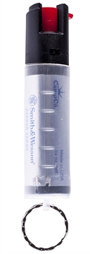 Picture of S&W Pepper Spray Pepper Spray OC Pepper Range 10 ft 0.75 oz Clear Includes Keycap 1251