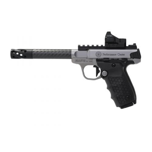 Picture of S&W Performance Center SW22 Victory Target Model .22 LR Carbon Fiber Barrel MA Compliant USED 12081U