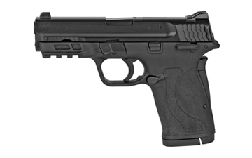 Picture of Smith & Wesson M&P 380 SHIELD EZ M2.0, Single Action Only Internal Hammer Fired, Semi-automatic Pistol, Polymer Frame Pistol, Micro-Compact, 380ACP, 3.68" Barrel, Armornite Finish, Black, 3-Dot Sights, Manual Thumb Safety, 8 Rounds, 2 Magazines 11663