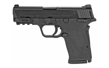 Picture of Smith & Wesson M&P9 SHIELD EZ M2.0, Single Action Only Internal Hammer Fired, Semi-automatic, Polymer Frame Pistol, Micro-Compact, 9MM, 3.68" Barrel, Armornite Finish, Black, 3-Dot Sights, Manual Thumb Safety, 8 Rounds, 2 Magazines 12436