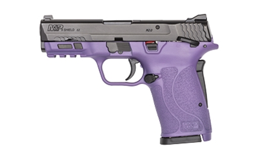 Picture of Smith & Wesson M&P9 SHIELD EZ M2.0, Single Action Only Internal Hammer Fired, Semi-automatic, Polymer Frame Pistol, Micro-Compact, 9MM, 3.68" Barrel, Cerakote Finish, Black Slide, Purple Frame, 3-Dot Sights, Manual Thumb Safety, 8 Rounds, 2 Magazines 14094