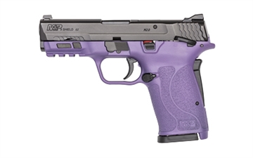 Picture of Smith & Wesson M&P9 SHIELD EZ M2.0, Single Action Only Internal Hammer Fired, Semi-automatic, Polymer Frame Pistol, Micro-Compact, 9MM, 3.68" Barrel, Cerakote Finish, Black Slide, Purple Frame, 3-Dot Sights, Manual Thumb Safety, 8 Rounds, 2 Magazines 14094
