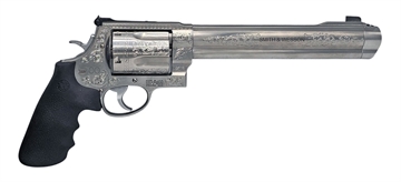 Picture of SMITH AND WESSON SW500 500SW 8.375IN BARREL 5RD ENGRAVED CAMFOUR CUSTOM 163500-ENG
