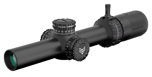 Picture of Swampfox Optics ARH16241RL Arrowhead Black 1-6x24mm 30mm Tube Guerrilla Dot MIL Red Reticle ARH16241RL ARH16241-RL