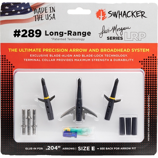 Picture of Swhacker Swhacker LRP Broadhead Kit 2 Blade .204 Size E 3 pk. SWH00289