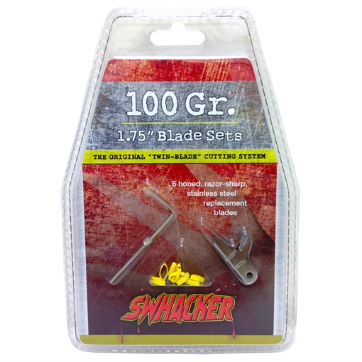 Picture of Swhacker Swhacker Replacement Blades 2 Blade 100 gr. 1.75 in. 6 pk. SWH00203