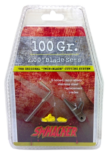 Picture of Swhacker Swhacker Replacement Blades 2 Blade 100 gr. 2 in. 6 pk. SWH00208