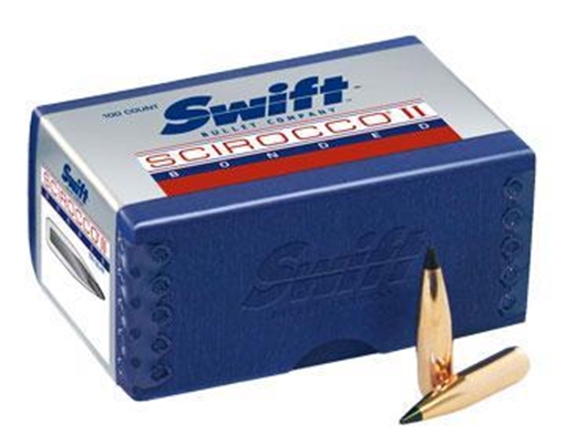 Picture of Swift Scirocco II Bullets .338 cal .338" 210 gr BTS 100/ct 842105