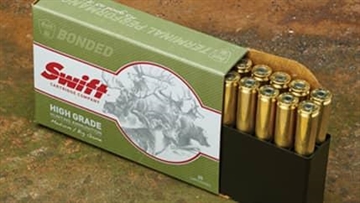 Picture of Swift Scirocco II Rifle Ammunition .270 Win 130 gr BT 3151 fps 20/ct 10036
