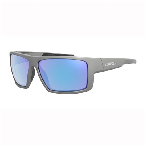 Picture of Leupold Switchback Shooting Glasses Matte Grey with Blue Mirror 179629