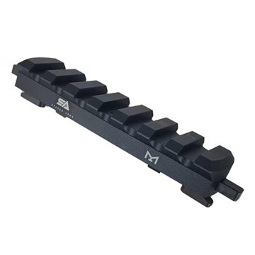 Picture of Sylvan Arms Rail Mount, Quick Detach 7-Slot, Fits M-LOK, Black QDR300