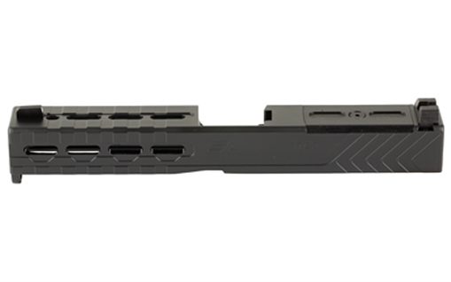 Picture of Sylvan Arms Complete Custom Slide, Trijicon RMR Slide Cut, Fits Glock 17 GEN3, DLC Finish, Black, Includes Internals, Sights, RMR Cover/Adapter Plate, RMR Locating Pins and Plate Screws GL17G3SK