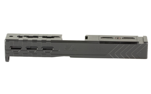 Picture of Sylvan Arms Custom Slide, Trijicon RMR Slide Cut, Fits Glock 19 GEN4, DLC Finish, Black, Includes Internals, RMR Cover/Adapter Plate, RMR Locating Pins and Plate Screws GL19G4PK