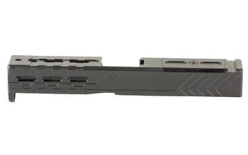 Picture of Sylvan Arms Custom Slide, Trijicon RMR Slide Cut, Fits Glock 19 GEN4, DLC Finish, Black, Includes Internals, RMR Cover/Adapter Plate, RMR Locating Pins and Plate Screws GL19G4PK