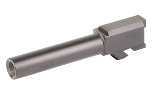 Picture of Agency Arms Syndicate Barrel, 9MM, DLC Finish, Black, Fits Glock 19 Gen 1-4 SYN19NTDLC