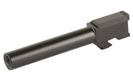 Picture of Agency Arms Syndicate Barrel, 9MM, DLC Finish, Black, Fits Glock 17 Gen 1-4 SYN17NTDLC