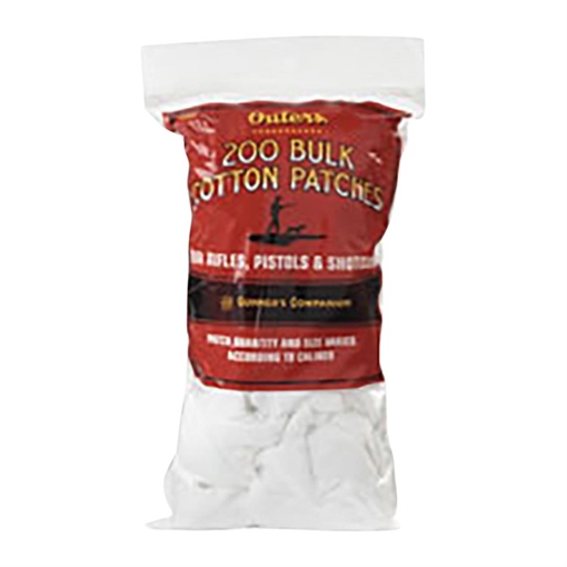 Picture of OUTERS CLEANING PATCHES BULK 30-45 CAL 300/BAG ( 6 PER CASE ) 42355