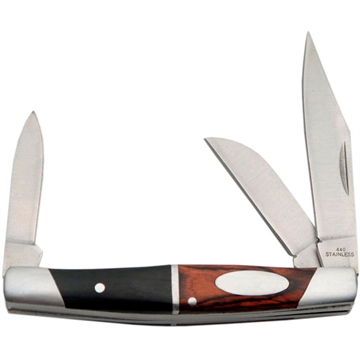 Picture of SZCO SZCO 3 Blade Pen Folder Knife 3.5 in. 210963-3