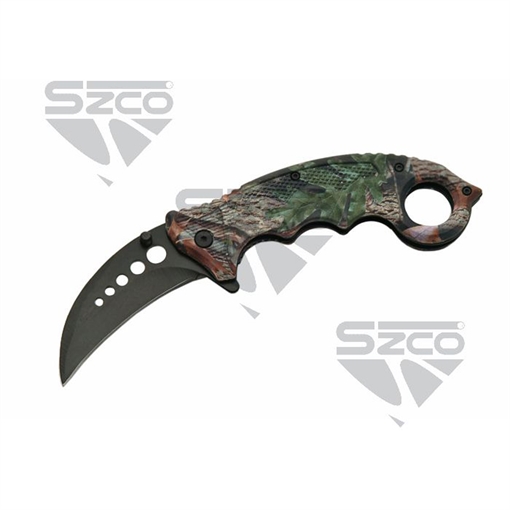 Picture of SZCO SZCO Camo Karambit 5 in. 300409