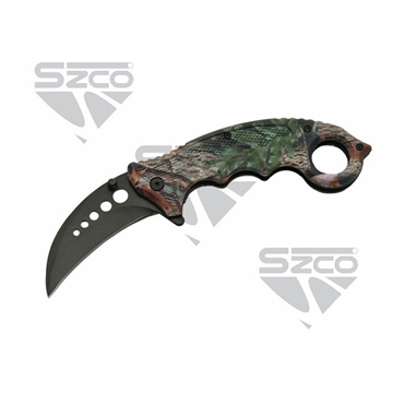Picture of SZCO SZCO Camo Karambit 5 in. 300409