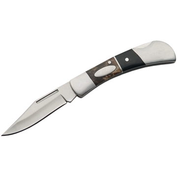 Picture of SZCO SZCO Dark Brownwood Folder Knife 3.5 in. 210962-PW